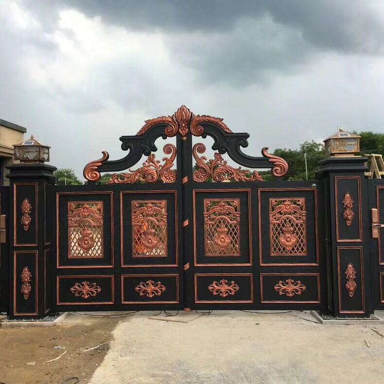 鋁藝大門裝修效果圖