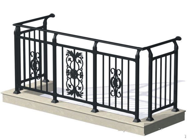 鋅鋼陽臺護欄裝修效果圖