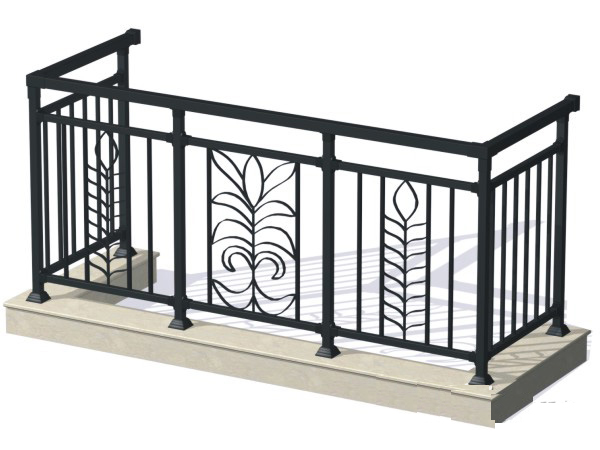 鋅鋼陽臺護欄裝修效果圖