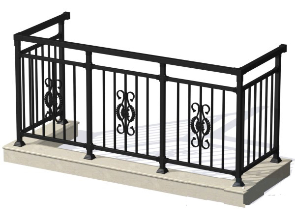 鋅鋼陽臺護欄裝修效果圖